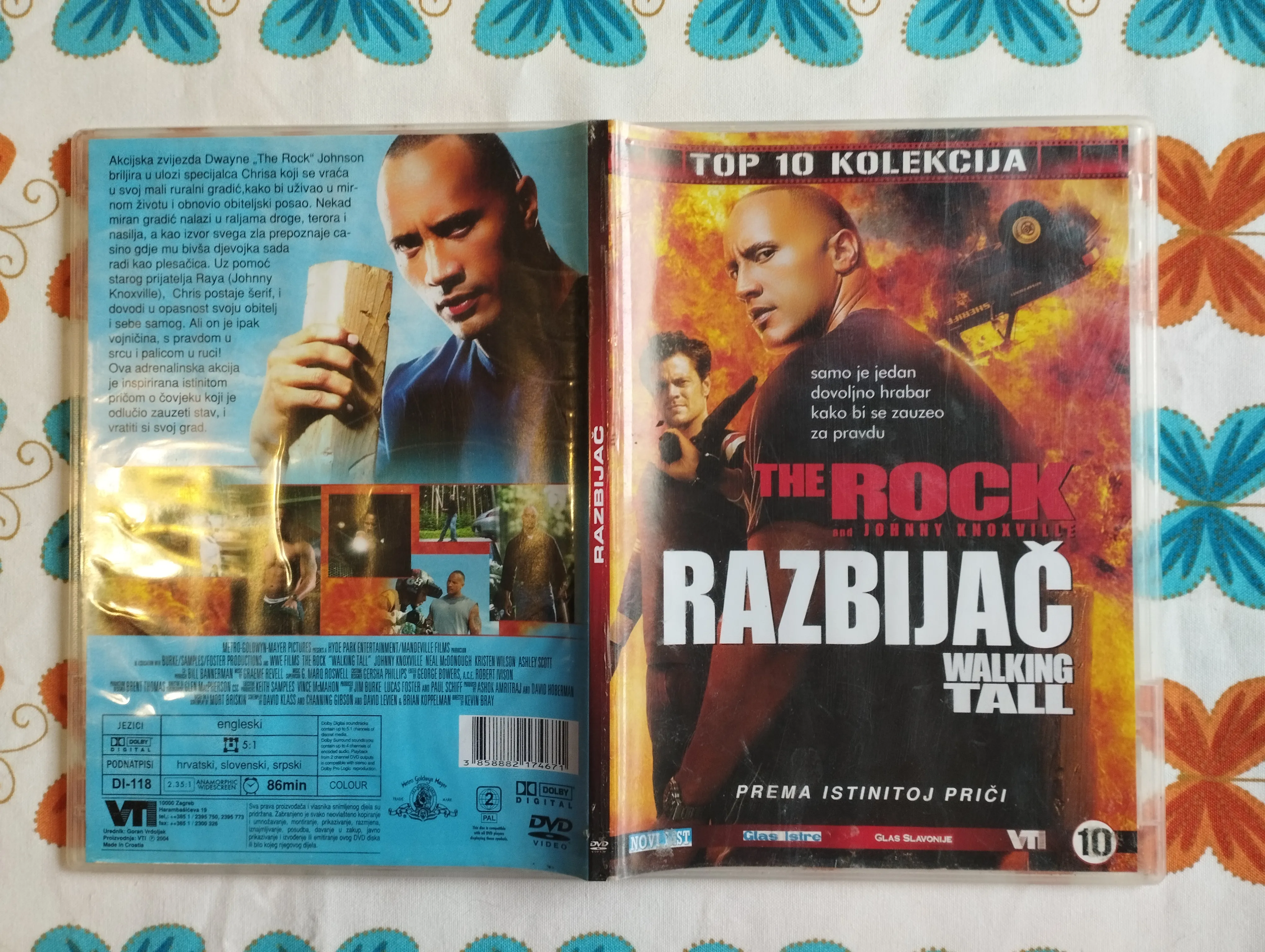 Walking Tall / Razbijač DVD - Samobor