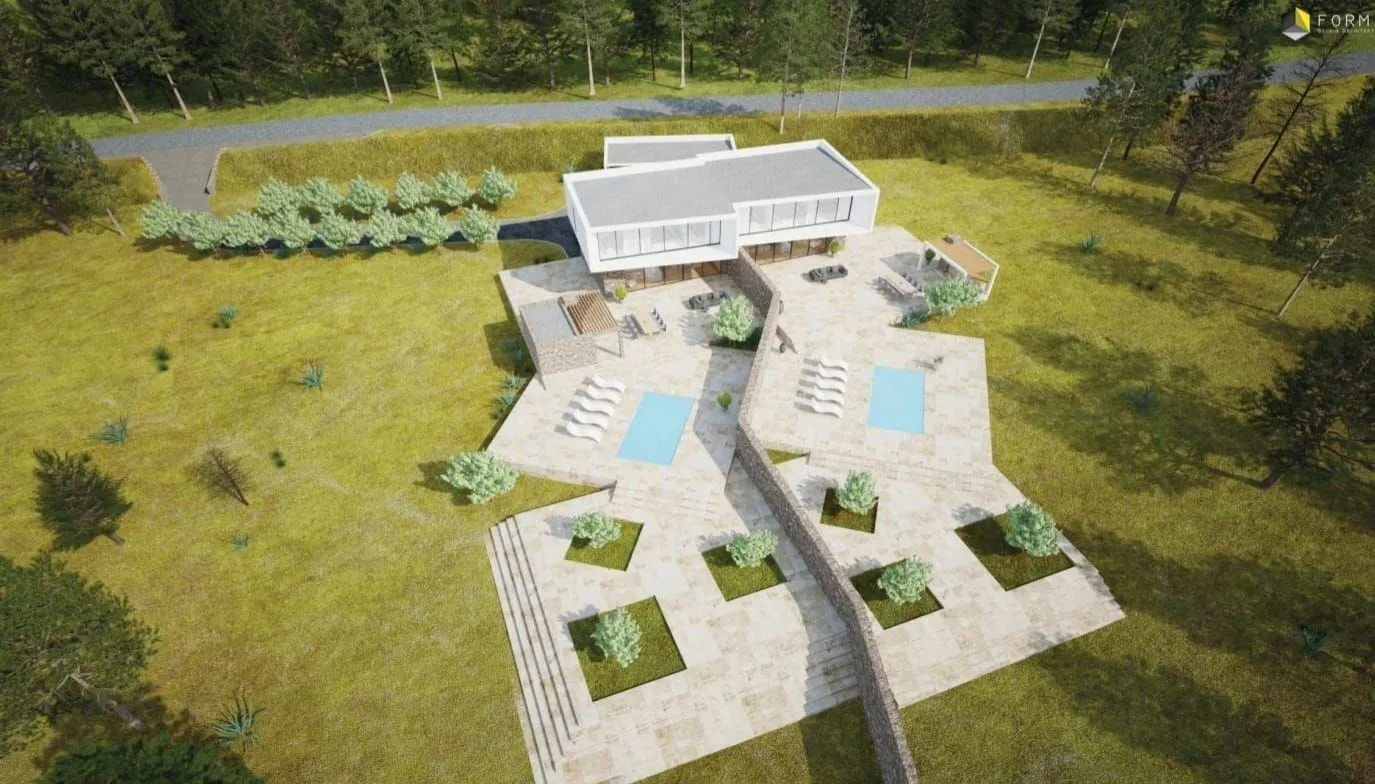 poreč okolica-33.000 m2 zemljišta sa projektom za vilu od 255 m2 - slika 4