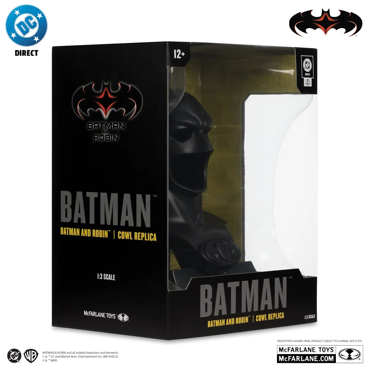 mcfarlane dc direct – batman (batman and robin) cowl replica - slika 5