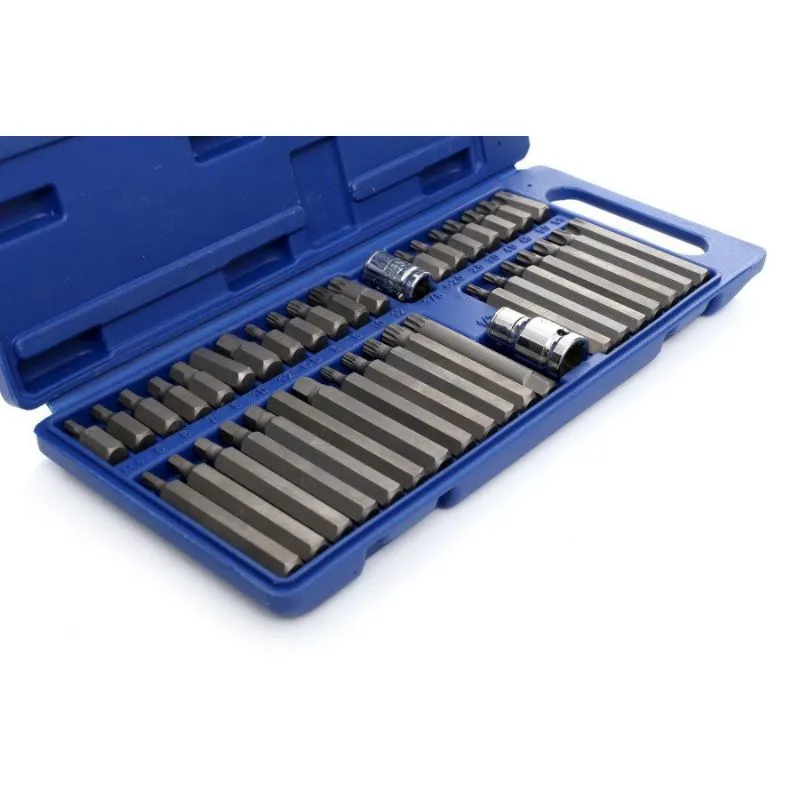 torx spline imbus ključevi 40 komada, crv - slika 3