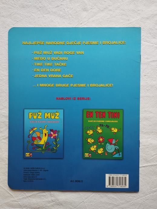 puž muž - dječje pjesme i brojalice - slika 2