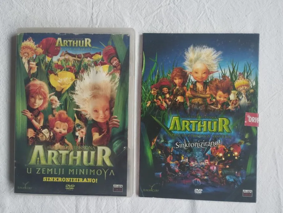 Arthur u zemlji Minimoya, Arthur i Maltazardova osveta DVDi - Samobor