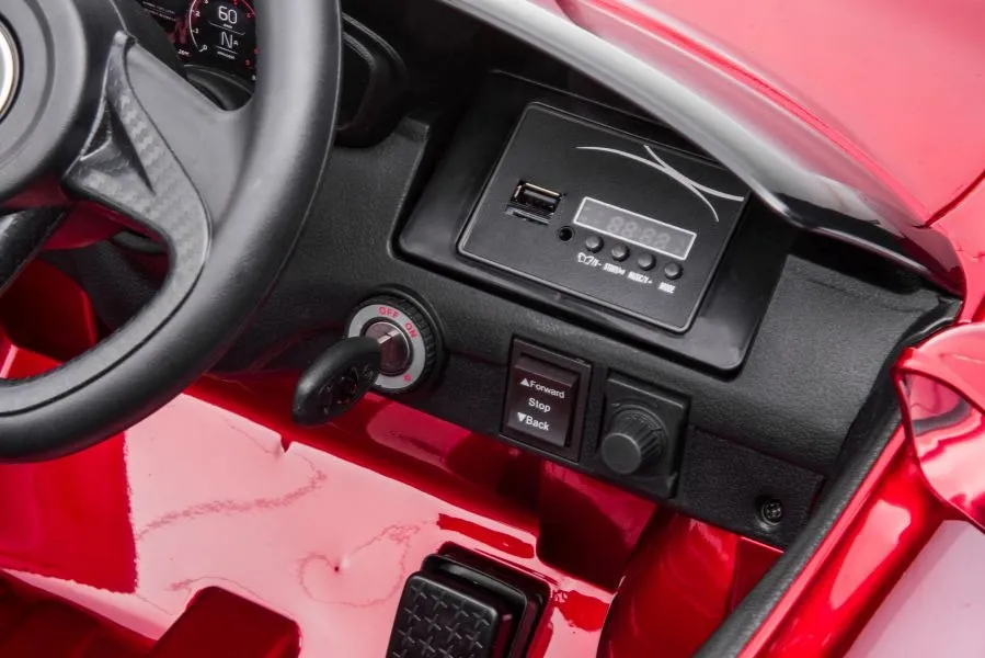licencirani auto na akumulator mclaren gt 12v - crveni/lakirani - slika 16