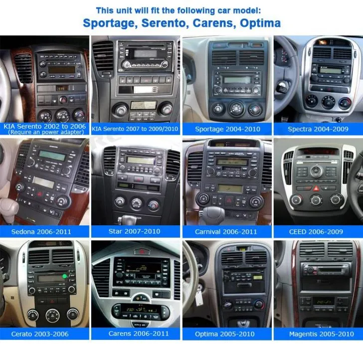 original radio gps kia ceed 2006 2007 2008 2009 - slika 9