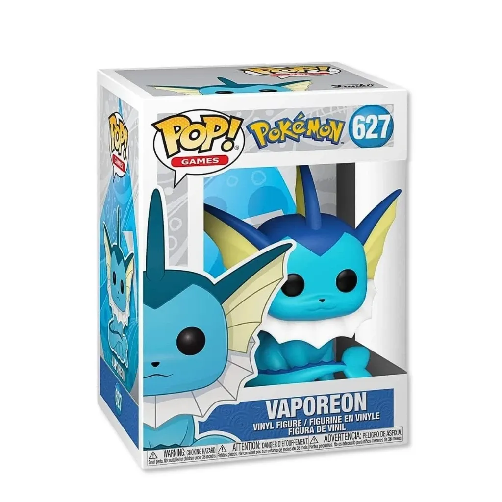 Funko Pop! Games: Pokémon – Vaporeon #627 - Zagreb