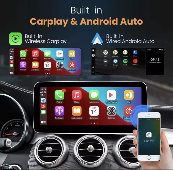 mercedes glk x204 2008-2015 original android multimedija navigacija - slika 2