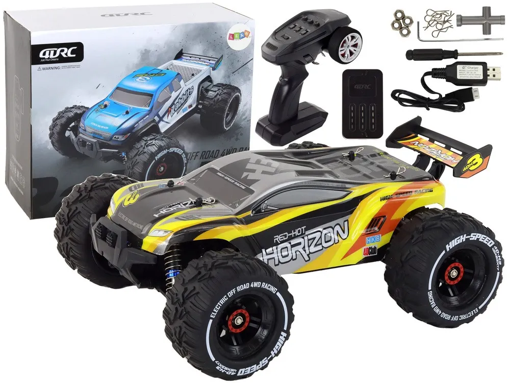 Auto na daljinsko upravljanje Rabbits RC Off-Road - žuti - Mursko Središće