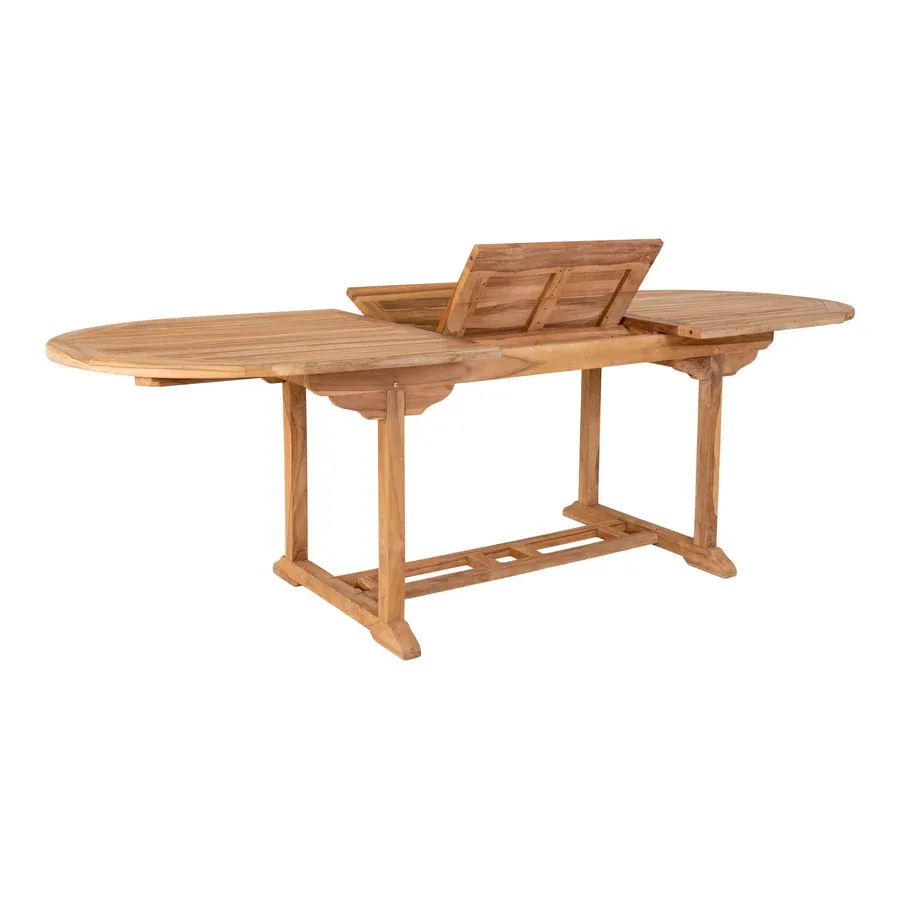 outdoor stol salamanca 180/240x90cm, materijal: tikovina - slika 4