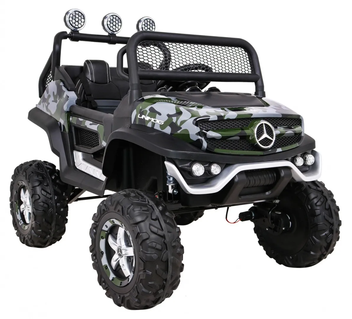 licencirani auto na akumultor mercedes benz unimog s - moro - slika 8