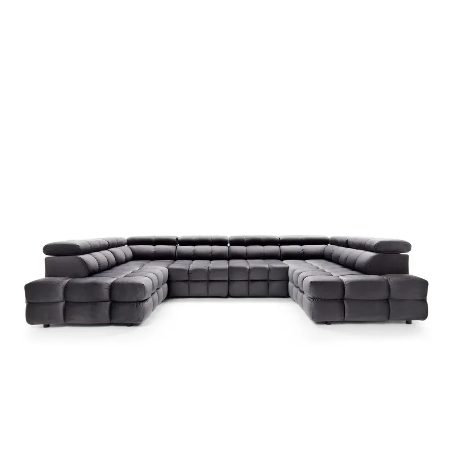 modularna garnitura buffalo 372x222cm, materijal: mogućnost izbora - slika 4