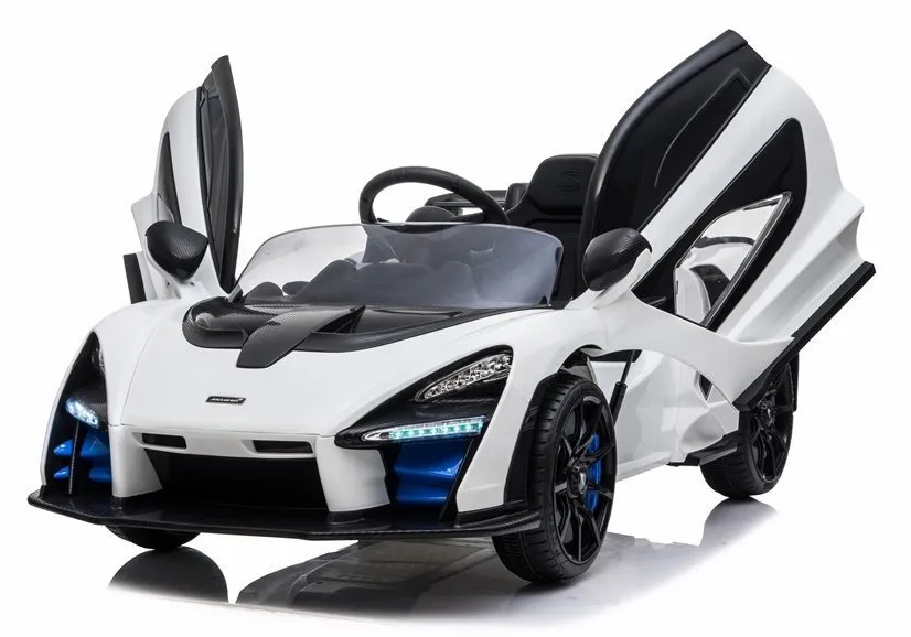 licencirani auto na akumulator mclaren senna – bijeli - slika 7