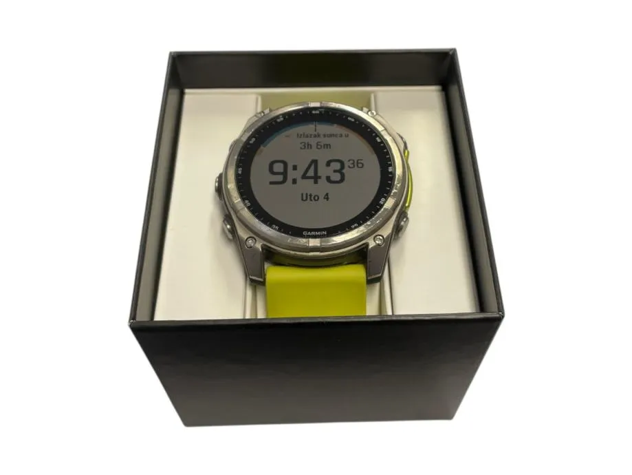 pametni sat garmin fenix 8 51mm solar sapphire / r1, rate! - slika 2