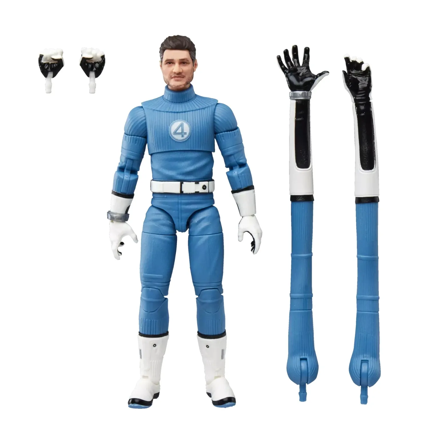 marvel legends series: the fantastic 4 – mister fantastic figura, 15cm - slika 7