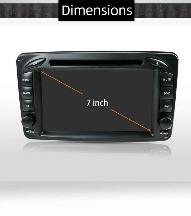 mercedes w168 w209 android original navigacija multimedija - slika 4