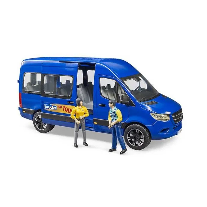 bruder mb sprinter transfer s vozačem i suvozačem - slika 3