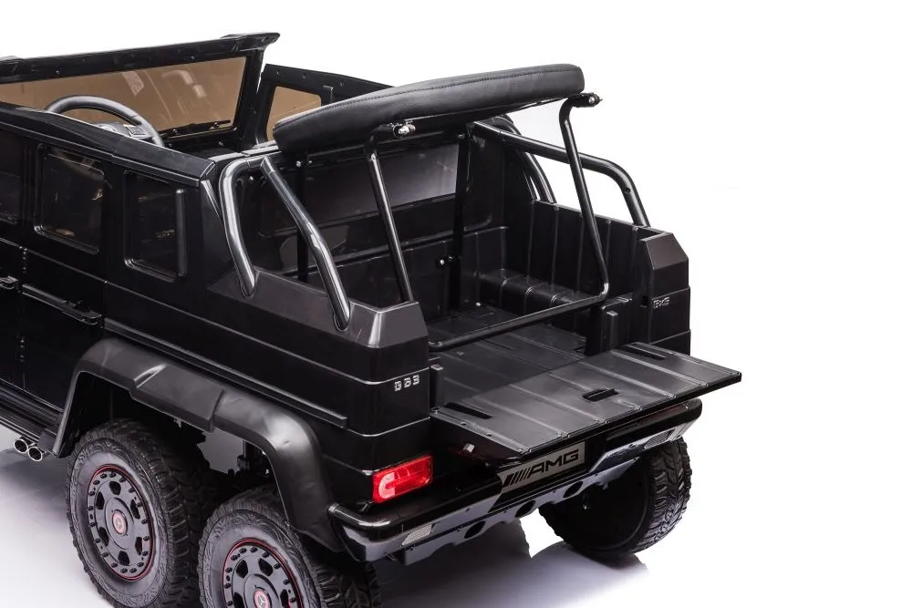 licencirani auto na akumulator g63 6x4 24v - crni - slika 6