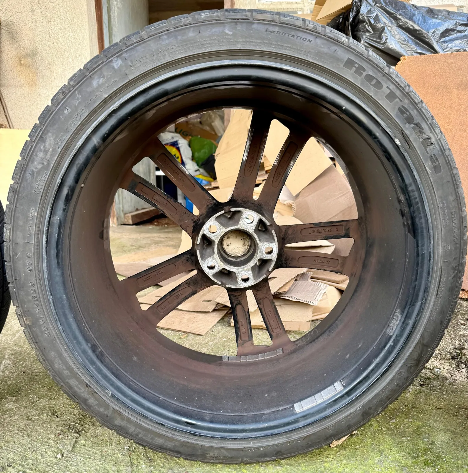 audi a5 alu felge 20” 9j et37 + zimske gume - slika 9
