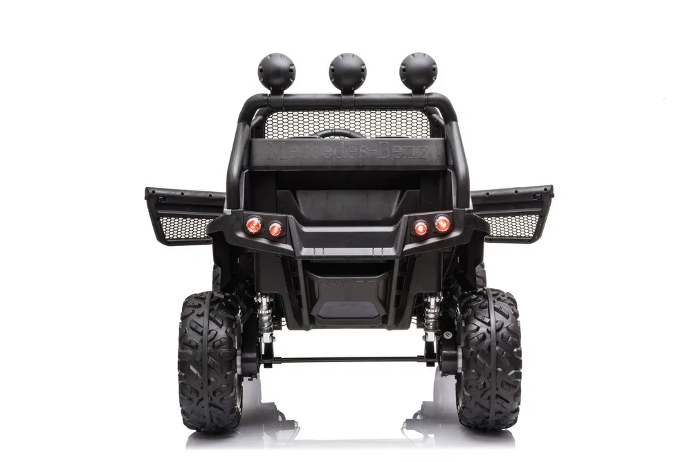 licencirani auto na akumulator mercedes unimog s - moro/army - slika 12