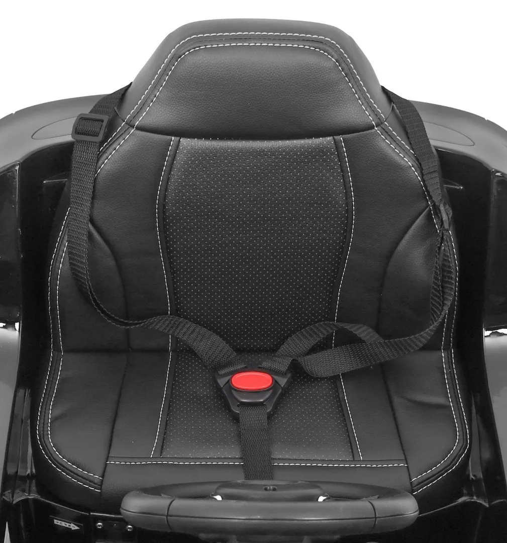 licencirani auto na akumulator bmw x6m - crni/lakirani - slika 8