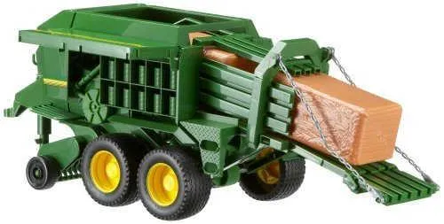 bruder presa za velike bale john deere - slika 2