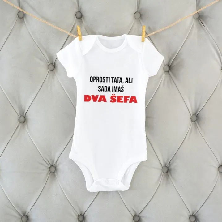 bodi za bebe – tata sada imaš dva šefa - slika 2