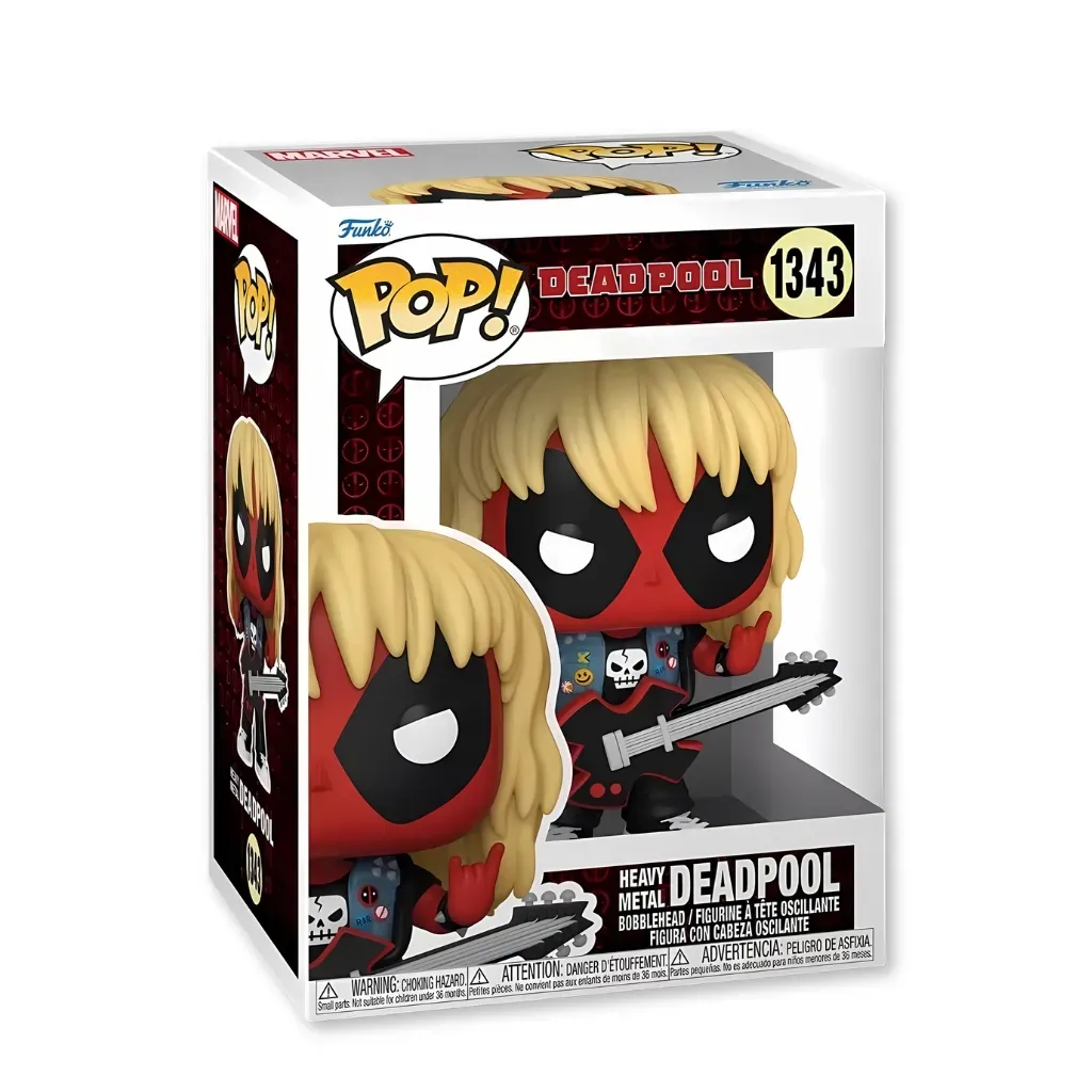 Funko Pop! Marvel: Deadpool – Heavy Metal Deadpool #1343 - Zagreb