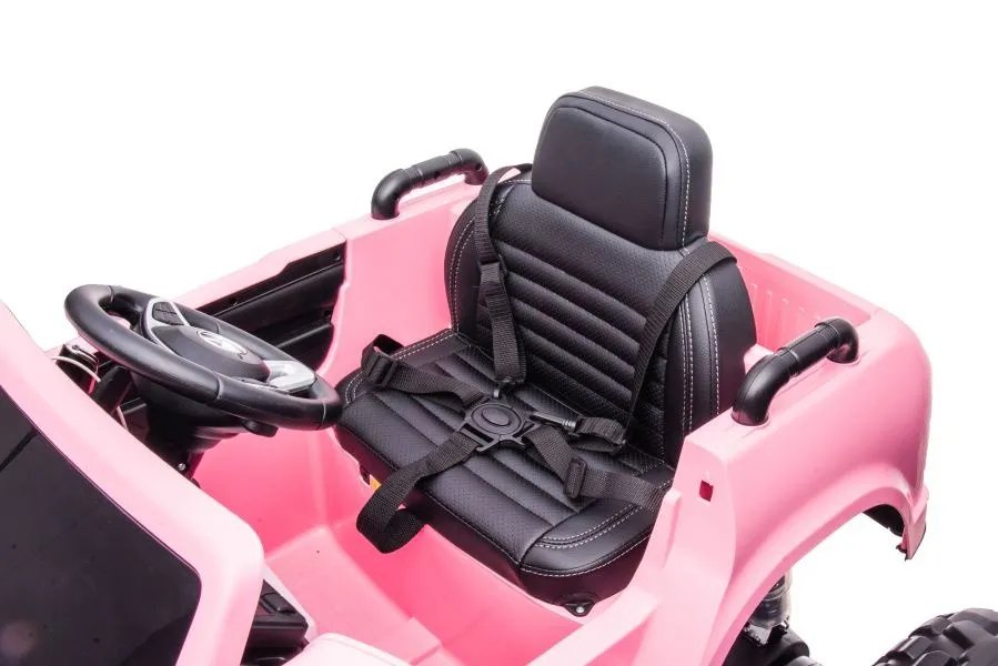 licencirani auto na akumulator mercedes dk-mt950 4x4 - svijetlo rozi - slika 9