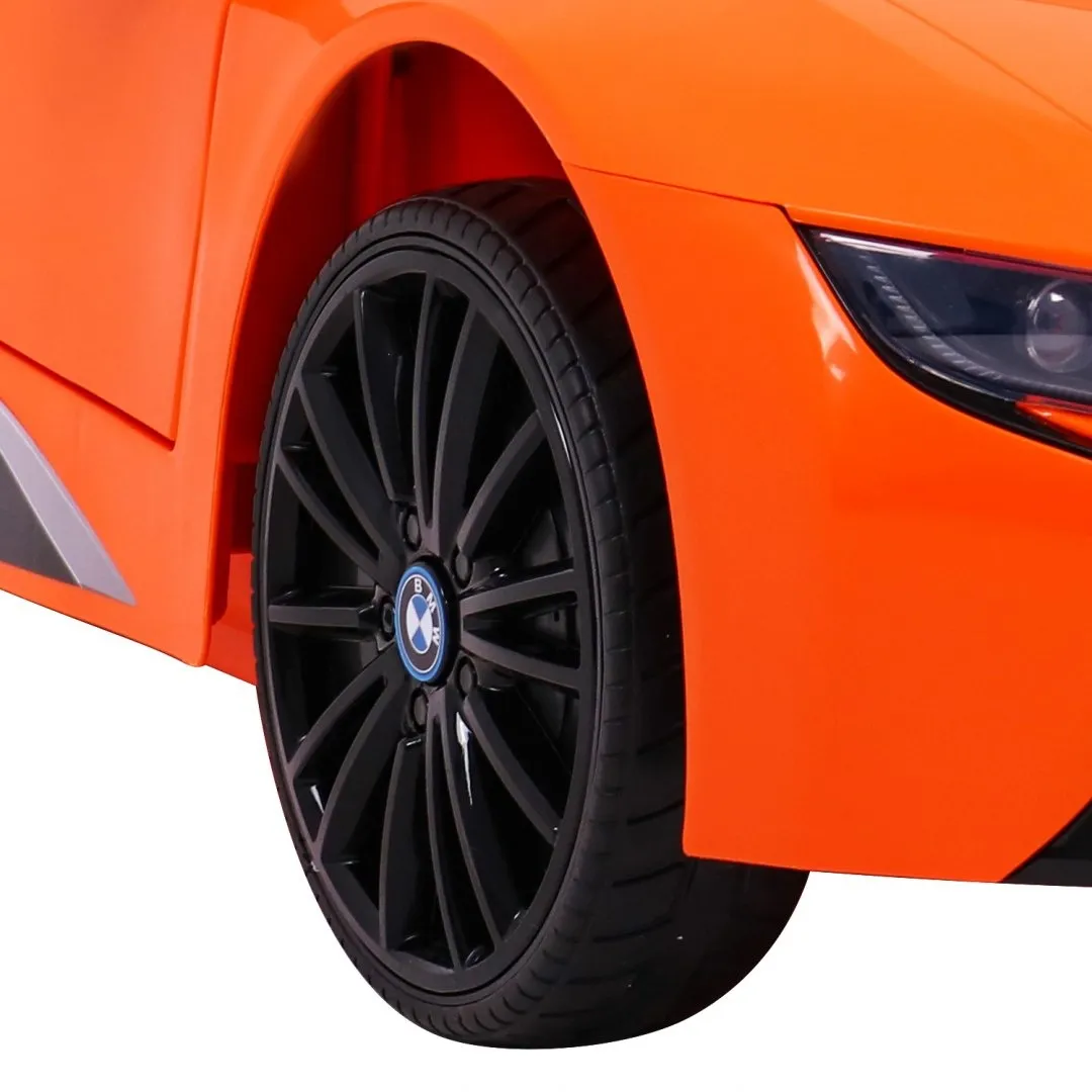 licencirani auto na akumulator bmw i8 lift - narančasti - slika 6