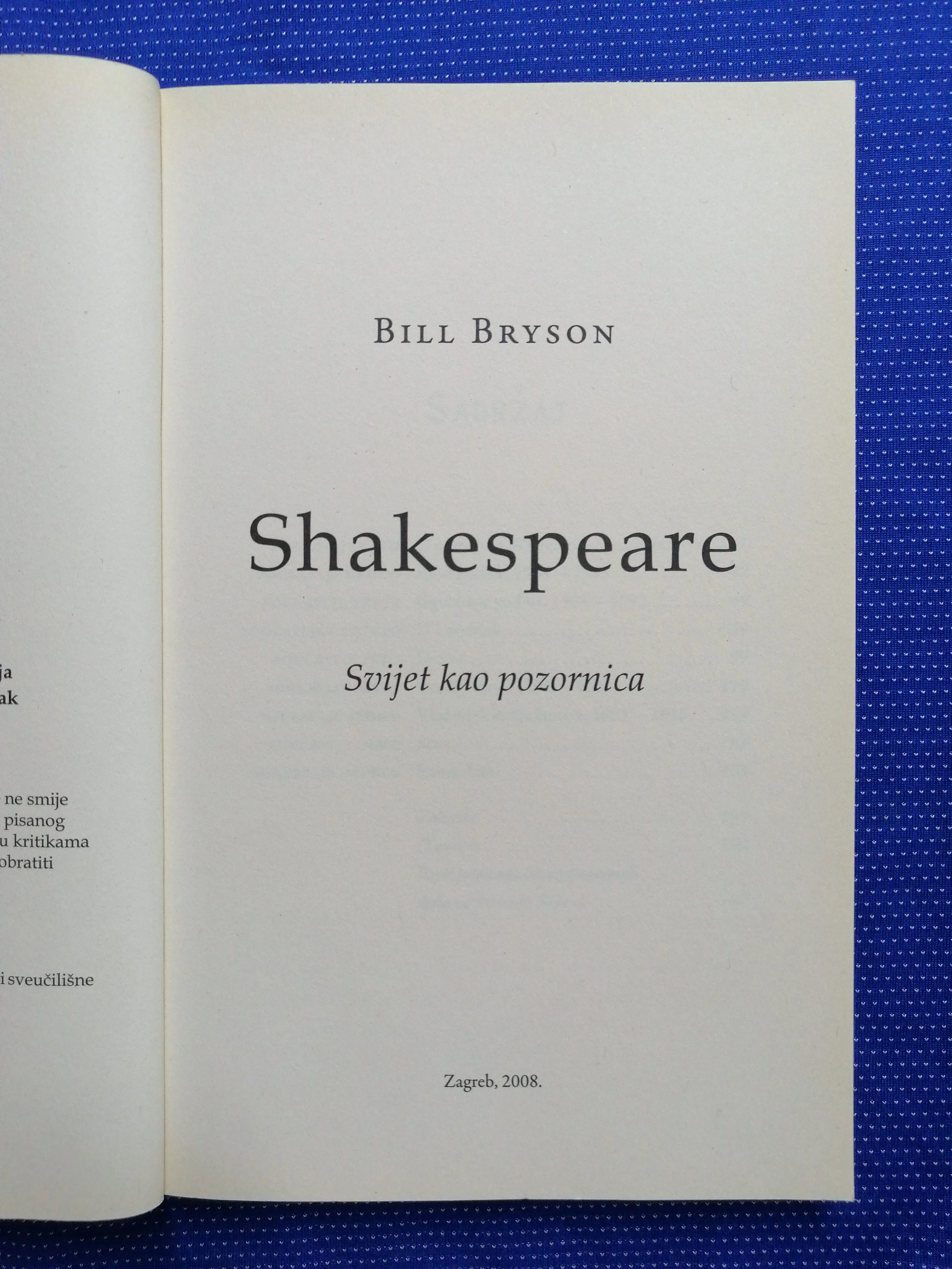 bill bryson – shakespeare : svijet kao pozornica - slika 2