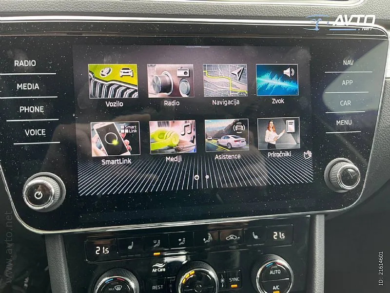 skoda superb 2.0 tdi dsg -1 vlasnik-led-alu-navi-kam-odlicn - slika 17