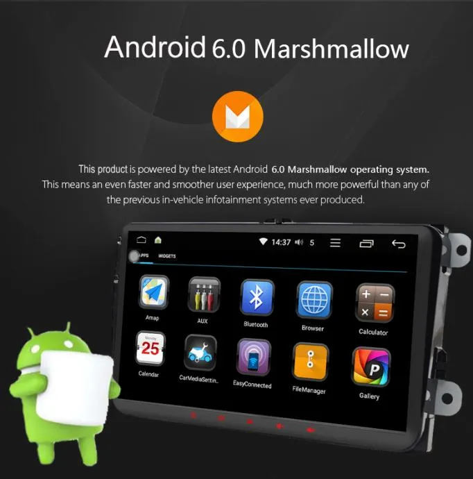 2 din android 6.0 golf 5 6 original navigacija gps - slika 10