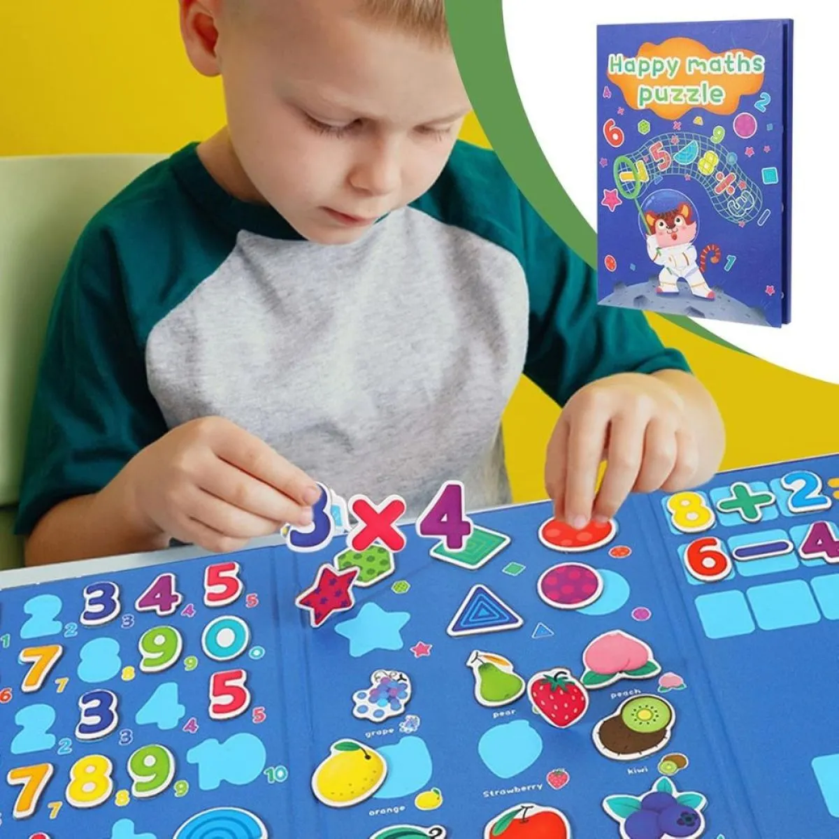 edukativne puzzle za djecu – matematika, promet, oblici i životinje - slika 5