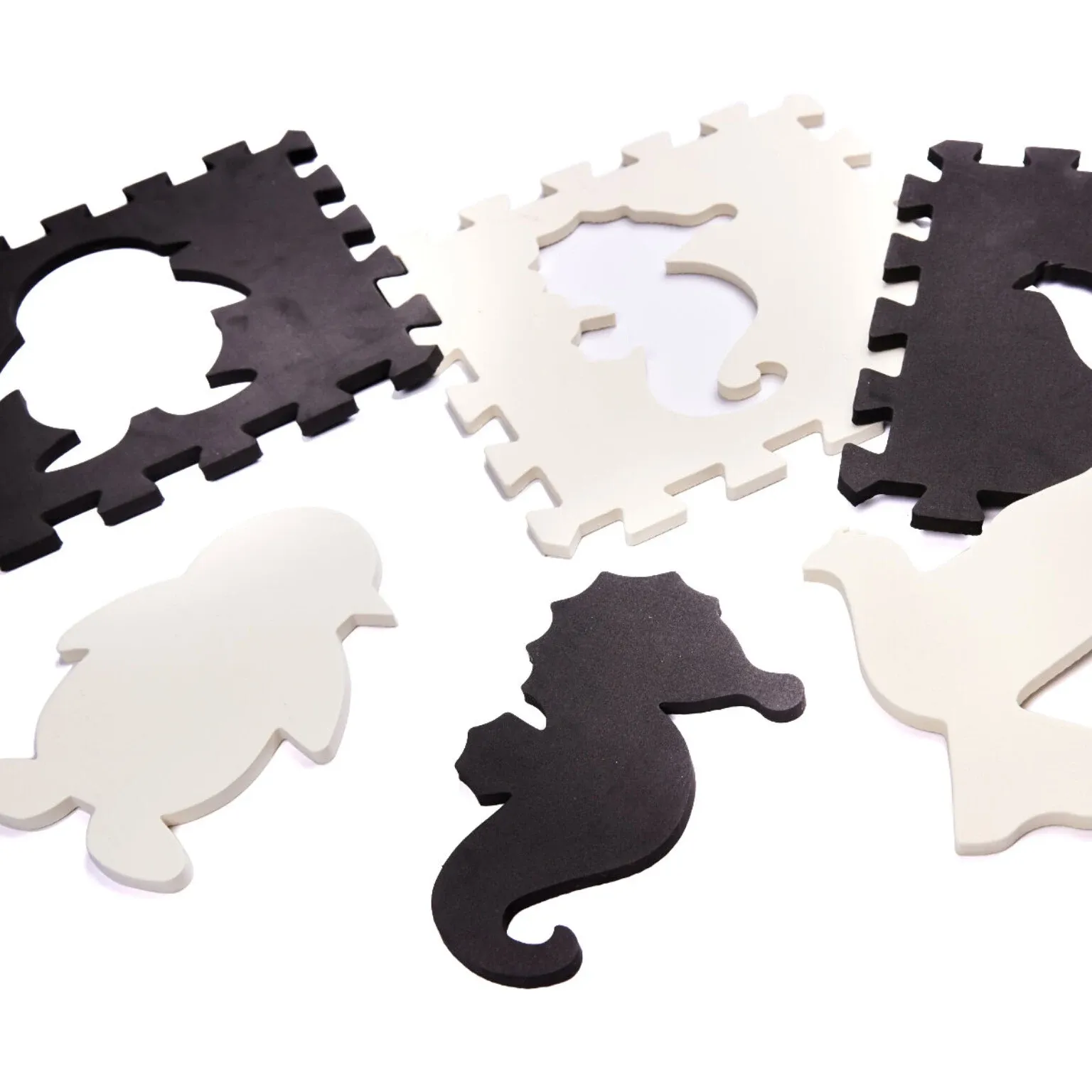 edukativna podloga puzzle crno-bijele - slika 6