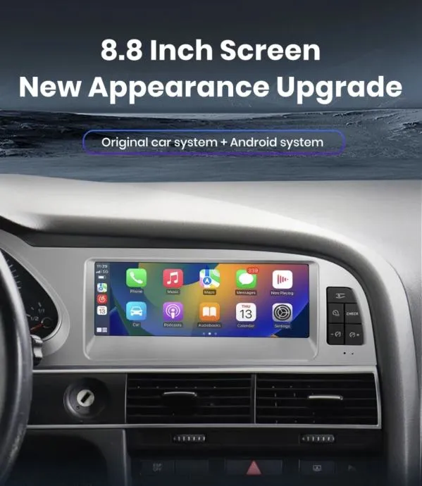audi a6 c6 2005-2012 original multimedija android radio navigacija gps - slika 4
