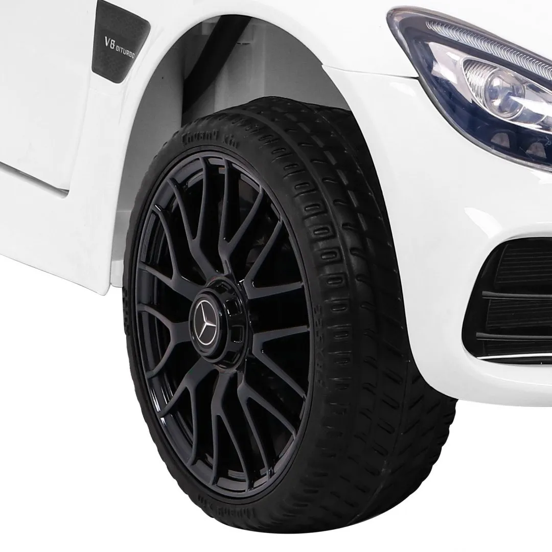 licencirani auto na akumultor mercedes benz gt - bijeli - slika 11