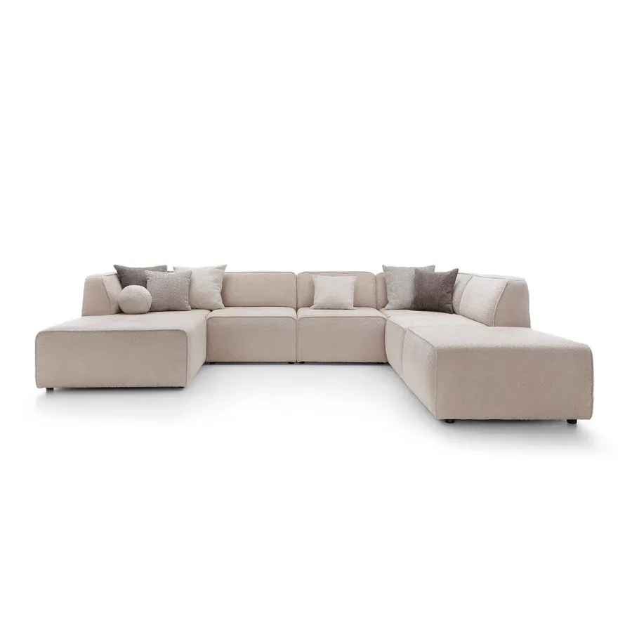 modularna garnitura hugg 343x242cm, materijal: mogućnost izbora - slika 3