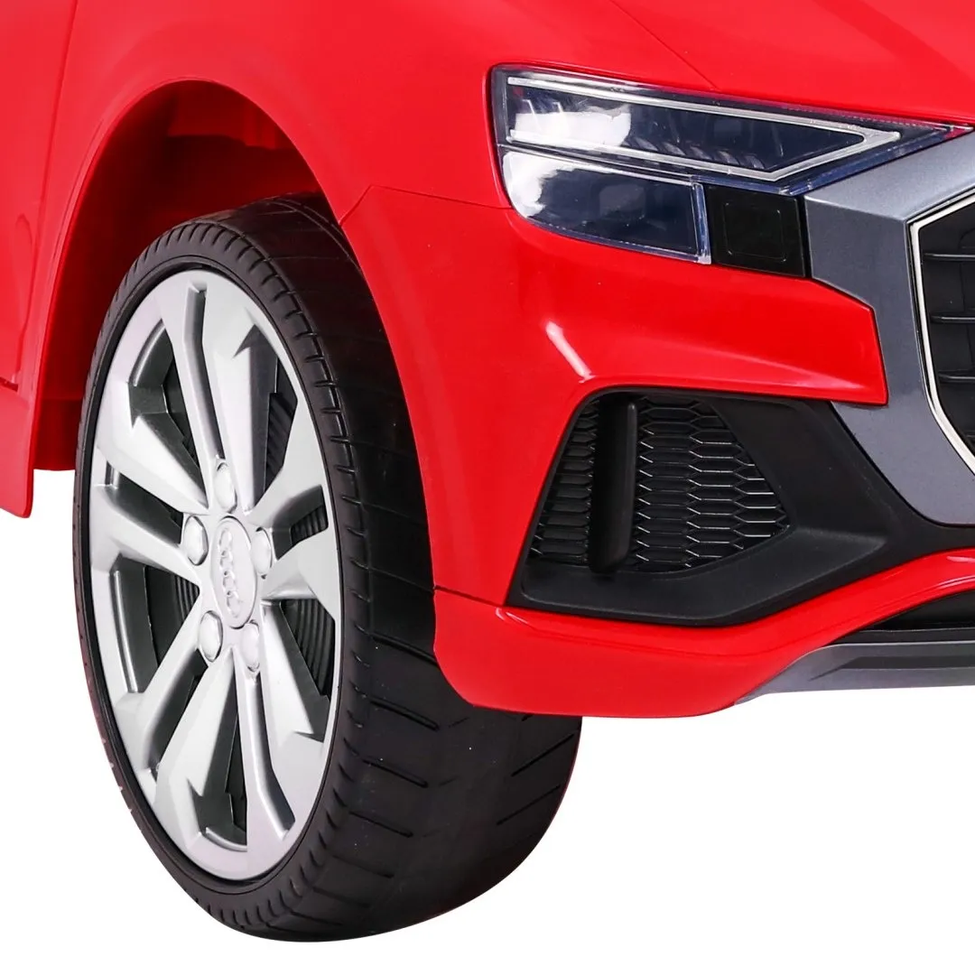 licencirani auto na akumulator audi q8 lift - crveni - slika 12