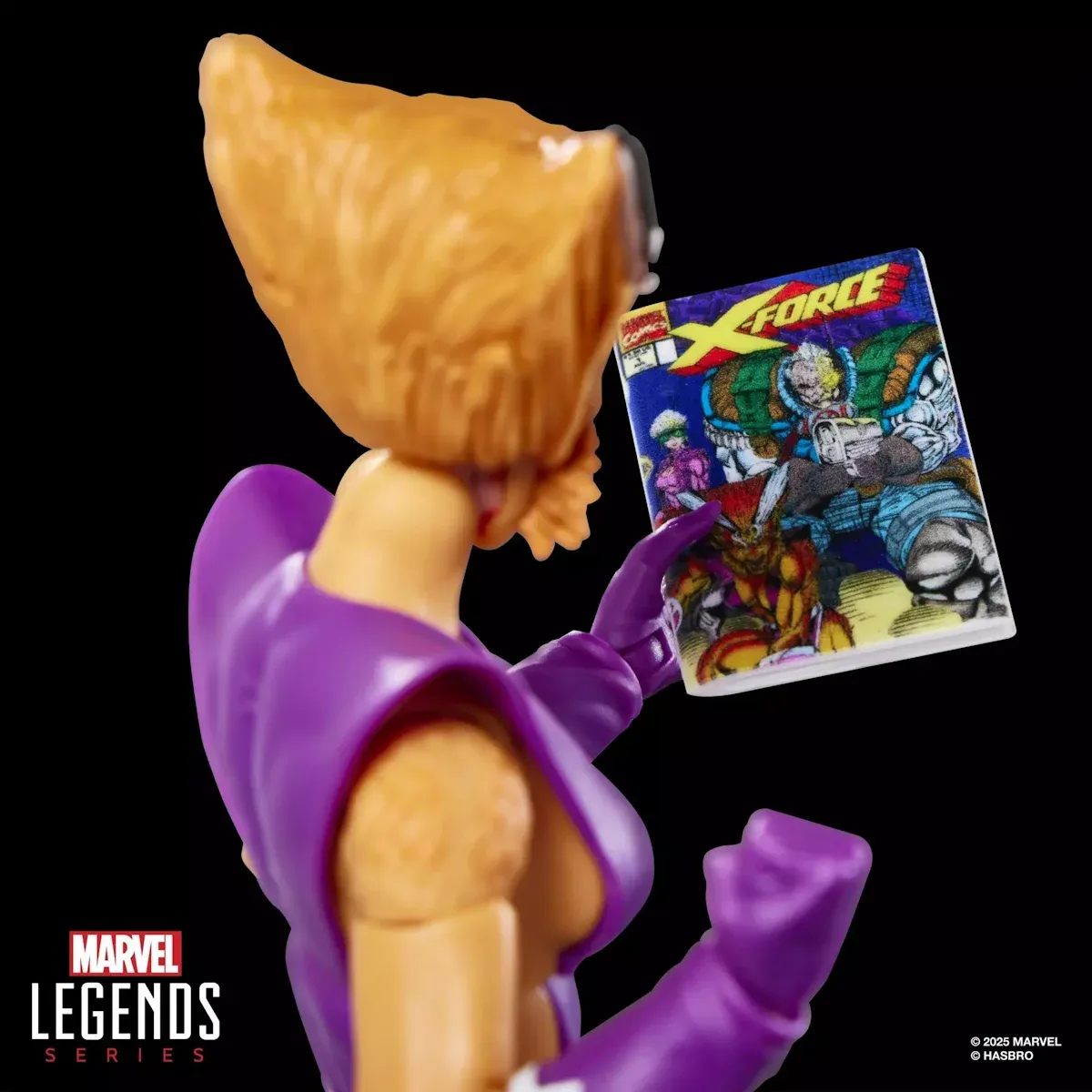 marvel legends series: x-force – feral figura, 15cm - slika 8