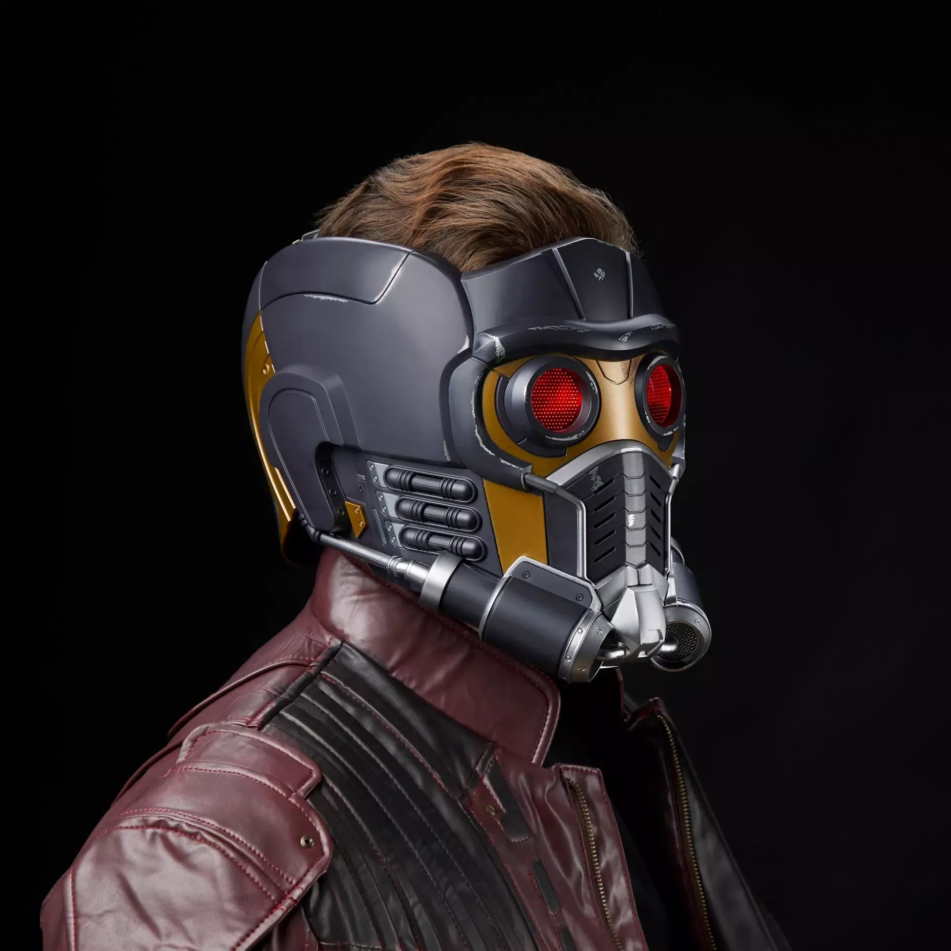 marvel legends series – star-lord electronic roleplay helmet - slika 9