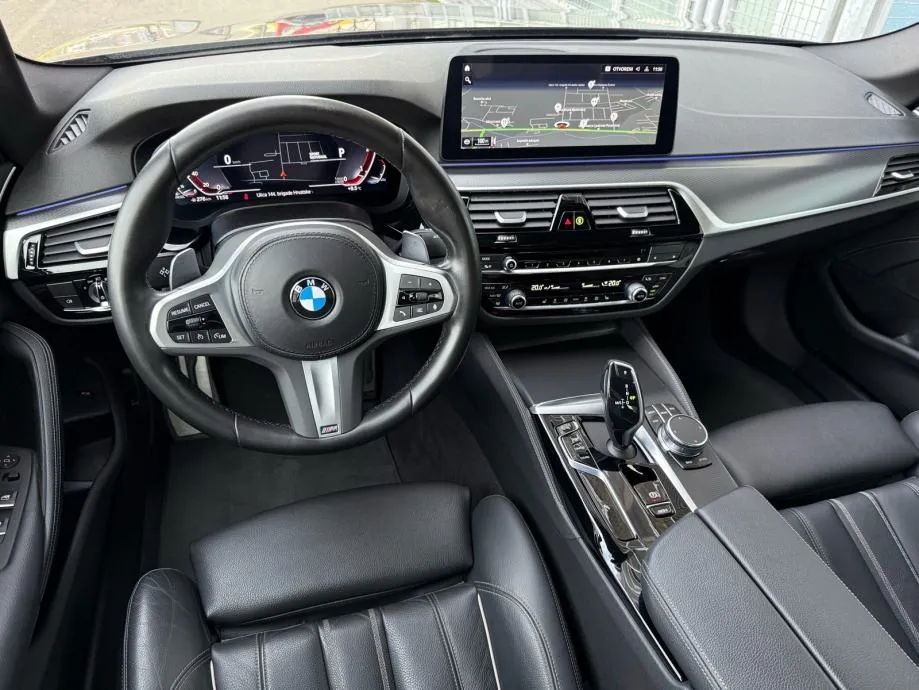 bmw 520d automatik m-paket °virtual°velika navi°koža°keyless°leasing° - slika 11