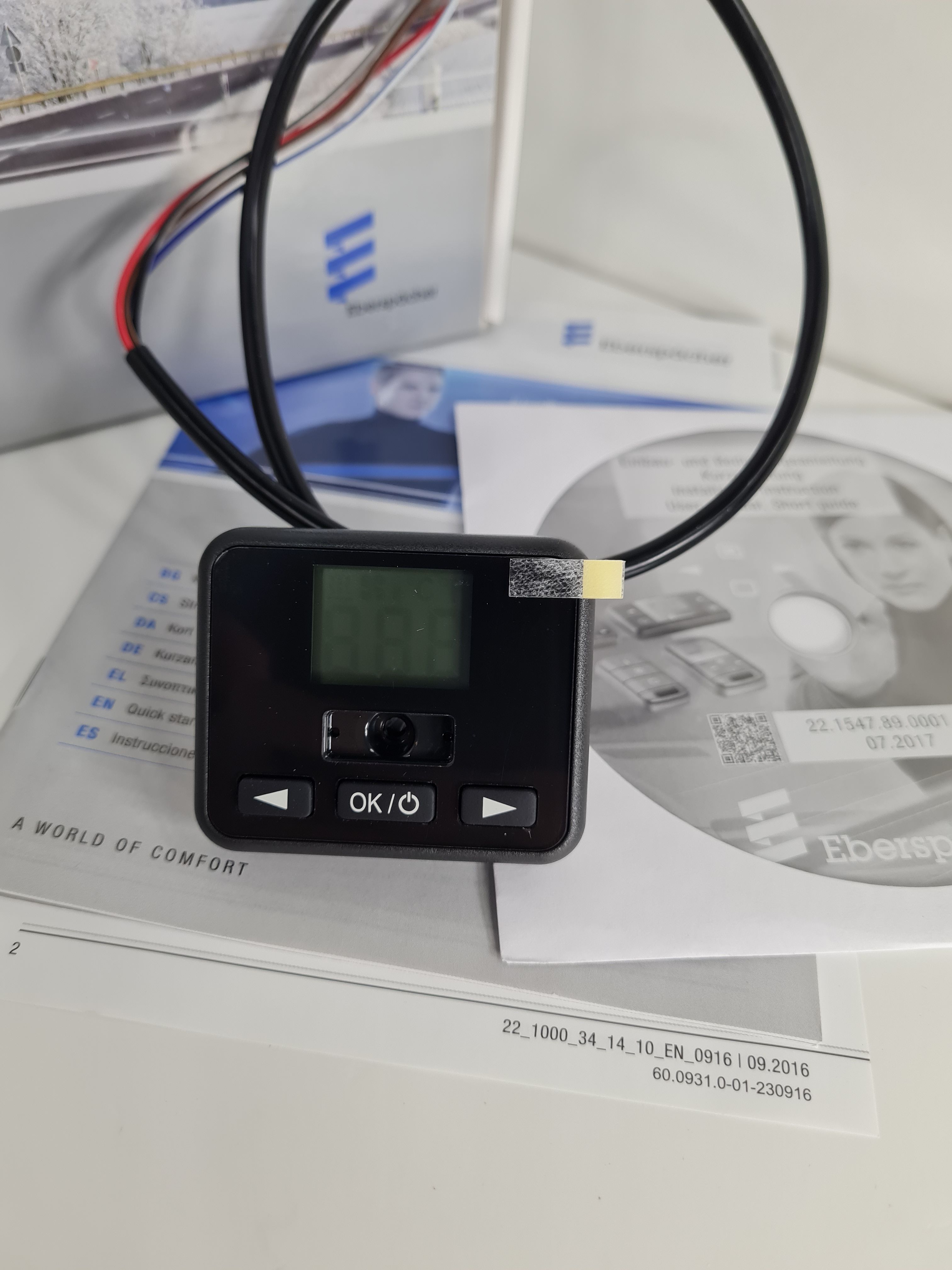 eberspacher easystart select upravljanje - slika 1