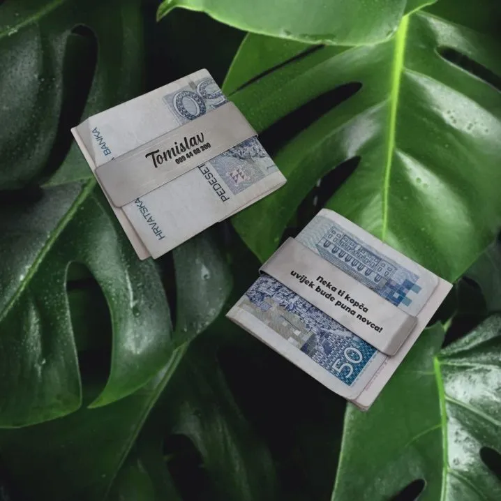 personalizirana kopča / držač za novčanice - slika 3