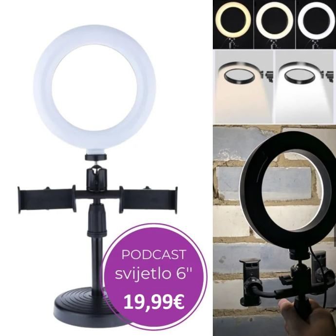 Prsten Led Sa Stalkom Za 2 Mobitela + Račun - Križevci