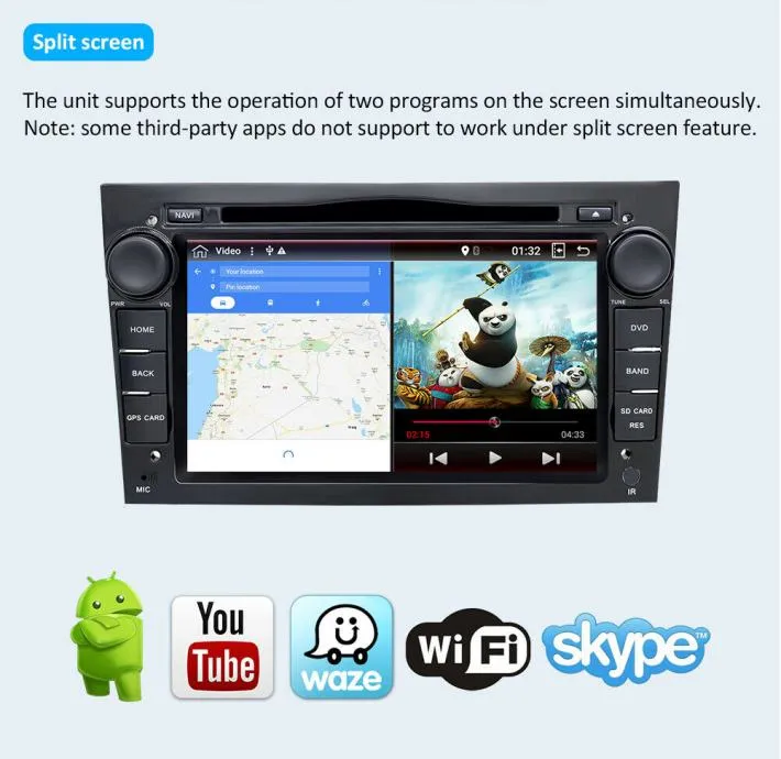opel corsa vivaro astra android original 2din radio multimedija gps - slika 19