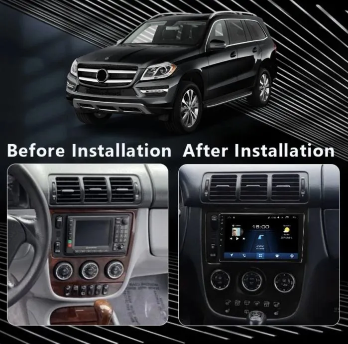 original multimedija za mercedes ml320 w163 android navigacija radio - slika 7
