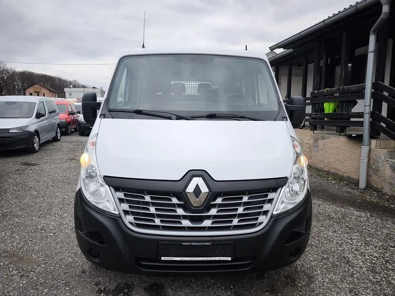 renault master 2.3 dci*130ks*trostrani kiper*dupla kabina*klima* - slika 10
