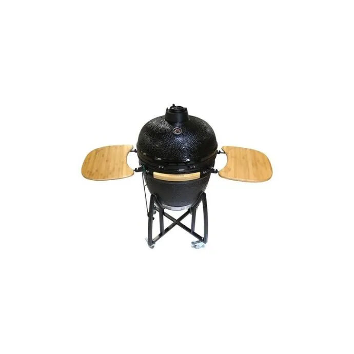 Roštilj Kamado orange pattern crni fi 23.5", 60 cm - Čakovec