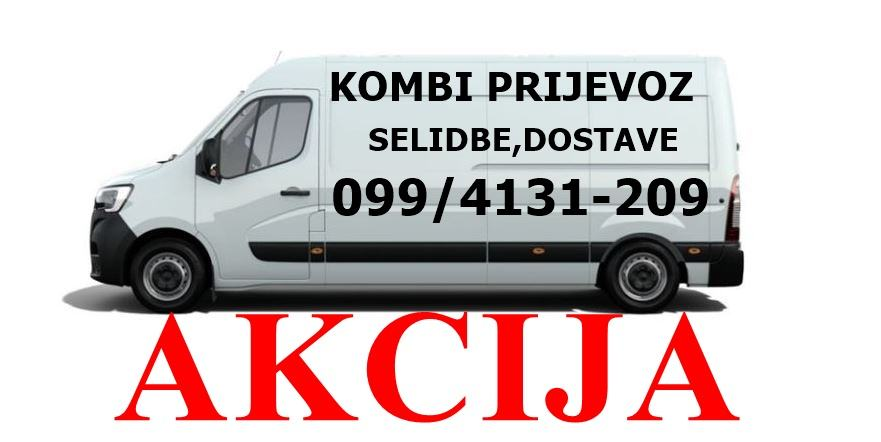 kombi prijevoz,dostava namještaja i selidbe zagreb 099/4131209 - slika 6