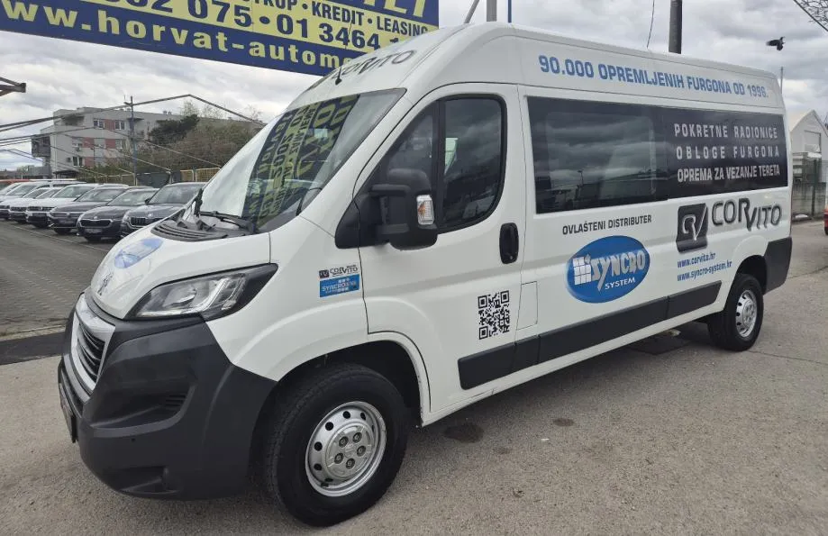 peugeot boxer 2.2 bhdi, n1 sa sjedalima, odlično stanje, garancija - slika 3