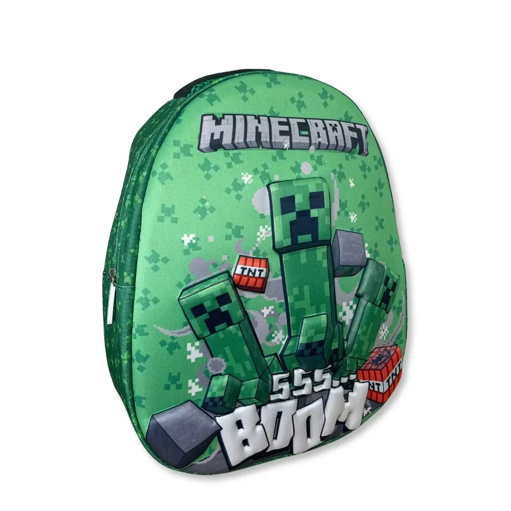 Minecraft 3D dječji ruksak – BOOM - Zagreb